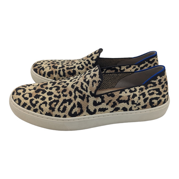 Rothy's Desert Camo Cat The Sneaker Print Slip On Loafer Sneaker Animal  8.5 - Picture 4 of 10